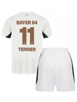 Bayer Leverkusen Martin Terrier #11 Dječji Gostujuci Dres kompleti 2024-25 Kratak Rukavima (+ kratke hlače)